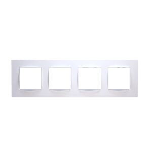 PRIME CLASSIC ΠΛΑΙΣΙΟ 4 ΘΕΣΕΩΝ ΛΕΥΚΟ IP20