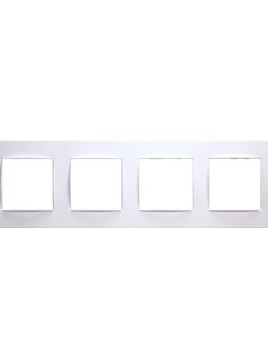 PRIME CLASSIC ΠΛΑΙΣΙΟ 4 ΘΕΣΕΩΝ ΛΕΥΚΟ IP20