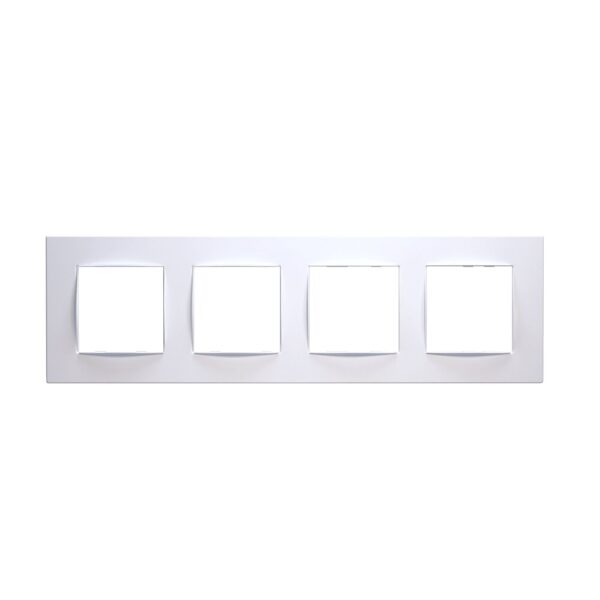 PRIME CLASSIC ΠΛΑΙΣΙΟ 4 ΘΕΣΕΩΝ ΛΕΥΚΟ IP20