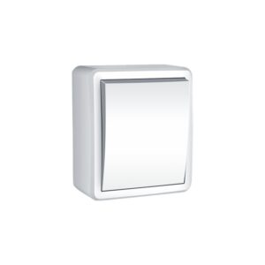 MURATA ΜΠΟΥΤΟΝ ΑΠΛΟ ΕΠΙΤΟΙΧΟ ΜΕ ΒΙΔΑ 1P 10A 250VAC ΛΕΥΚΟ IP20