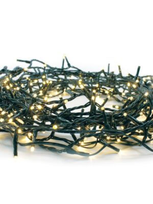 ΛΑΜΠΑΚΙΑ 100 LED ΣΕ ΣΕΙΡΑ ΘΕΡΜΟ ΛΕΥΚΟ ΚΑΟΥΤΣΟΥΚ ΑΝΑ 50mm ΑΝΤΑΠΤΟΡΑ 31VDC ΜΕ ΔΥΝΑΤΟΤΗΤΑ ΕΠΕΚΤΑΣΗΣ MAX 6 ΣΕΤ & ΚΑΛΩΔΙΟ ΠΡΑΣΙΝΟ 5m IP44