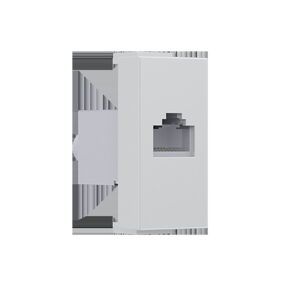 MODYS ΠΡΙΖΑ ΔΙΚΤΥΟΥ ΙΒΟΥΑΡ RJ45 CAT.6 IP20 ΜΕ ΘΩΡΑΚΙΣΗ