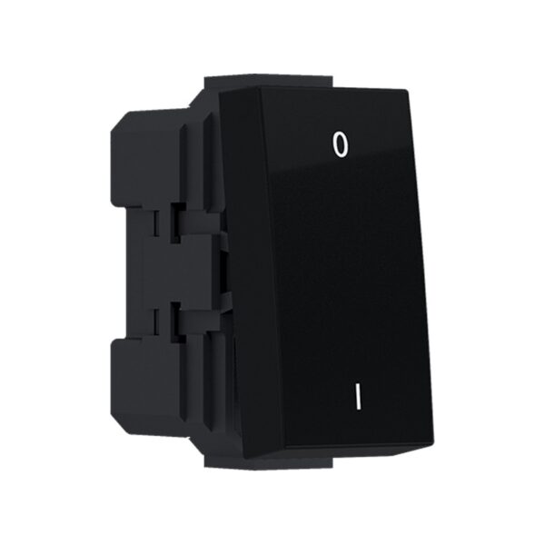 MODYS ΔΙΑΚΟΠΤΗΣ ΔΙΠΟΛΙΚΟΣ 0-1 ΜΑΥΡΟΣ ΜΑΤ 2P 10AX 250VAC IP20