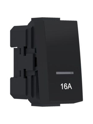 MODYS ΔΙΑΚΟΠΤΗΣ ΔΙΠΟΛΙΚΟΣ 0-1 16Α ΜΕ ΕΝΔΕΙΞΗ ΜΑΥΡΟΣ ΜΑΤ 2P 16AX 250VAC IP20