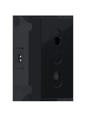 MODYS ΔΙΠΟΛΙΚΗ ΠΡΙΖΑ ΑΣΦΑΛΕΙΑΣ ΜΑΥΡΗ ΜΑΤ 2P 10A 250VAC IP20