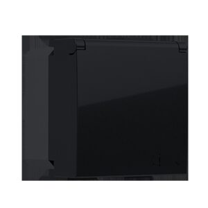 MODYS ΠΡΙΖΑ ΣΟΥΚΟ ΚΑΠΑΚΙ ΑΣΦΑΛΕΙΑΣ ΜΑΥΡΗ ΜΑΤ 2P+E 16A 250VAC IP20