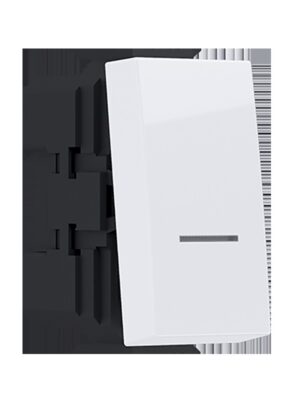 MODYS ΜΠΟΥΤΟΝ ΑΠΛΟ ΛΕΥΚΟ 1P 10A 250VAC IP20