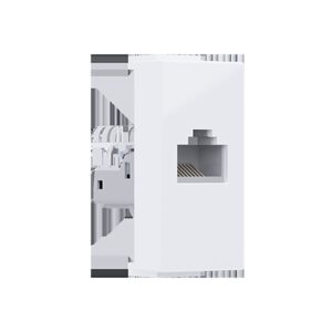 MODYS ΠΡΙΖΑ ΔΙΚΤΥΟΥ ΛΕΥΚΗ RJ45 CAT.5E IP20 ΧΩΡΙΣ ΘΩΡΑΚΙΣΗ