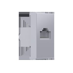 MODYS ΠΡΙΖΑ ΔΙΚΤΥΟΥ ΑΣΗΜΙ RJ45 CAT.6 IP20 ΜΕ ΘΩΡΑΚΙΣΗ