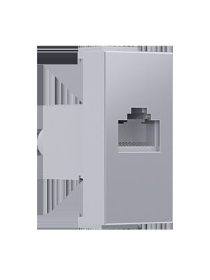 MODYS ΠΡΙΖΑ ΔΙΚΤΥΟΥ ΑΣΗΜΙ RJ45 CAT.6 IP20 ΜΕ ΘΩΡΑΚΙΣΗ