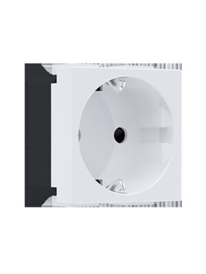 MODYS ΠΡΙΖΑ ΣΟΥΚΟ ΑΣΦΑΛΕΙΑΣ ΛΕΥΚΗ 2P+E 16A 250VAC IP20