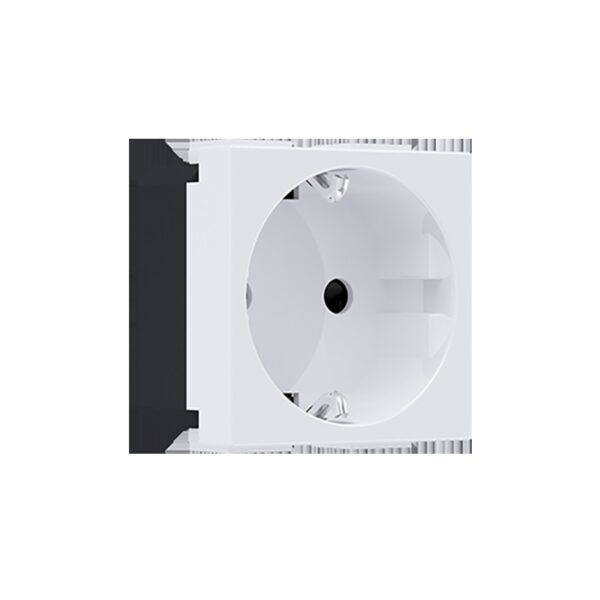 MODYS ΠΡΙΖΑ ΣΟΥΚΟ ΑΣΦΑΛΕΙΑΣ ΛΕΥΚΗ 2P+E 16A 250VAC IP20