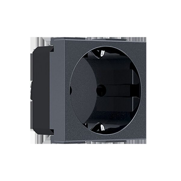 MODYS ΠΡΙΖΑ ΣΟΥΚΟ ΑΣΦΑΛΕΙΑΣ ΑΝΘΡΑΚΙ 2P+E 16A 250VAC IP20