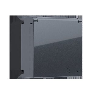 MODYS ΠΡΙΖΑ ΣΟΥΚΟ ΚΑΠΑΚΙ ΑΝΘΡΑΚΙ 2P+E 16A 250VAC IP20