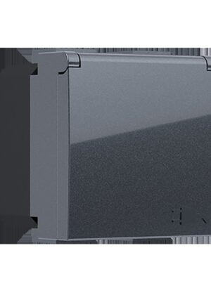 MODYS ΠΡΙΖΑ ΣΟΥΚΟ ΚΑΠΑΚΙ ΑΝΘΡΑΚΙ 2P+E 16A 250VAC IP20