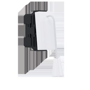 MODYS ΜΠΟΥΤΟΝ ΤΡΑΒΗΧΤΟ ΛΕΥΚΟ 1P 10A 250VAC IP20