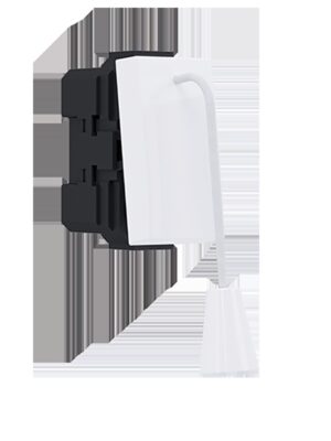 MODYS ΜΠΟΥΤΟΝ ΤΡΑΒΗΧΤΟ ΛΕΥΚΟ 1P 10A 250VAC IP20