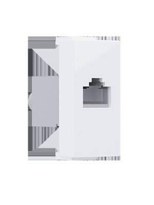 MODYS ΠΡΙΖΑ ΔΙΚΤΥΟΥ ΛΕΥΚΗ RJ45 CAT.6A IP20 ΜΕ ΘΩΡΑΚΙΣΗ