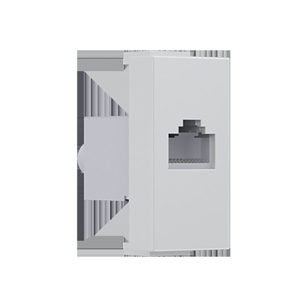 MODYS ΠΡΙΖΑ ΔΙΚΤΥΟΥ ΙΒΟΥΑΡ RJ45 CAT.6A IP20 ΜΕ ΘΩΡΑΚΙΣΗ