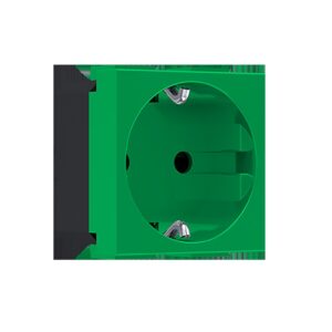 MODYS ΠΡΙΖΑ ΣΟΥΚΟ ΑΣΦΑΛΕΙΑΣ ΠΡΑΣΙΝΗ 2P+E 16A 250VAC IP20