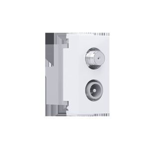 MODYS ΠΡΙΖΑ ΤΗΛΕΟΡΑΣΗΣ SAT ΤV-R ΔΙΕΛΕΥΣΗΣ ΛΕΥΚΗ IP20