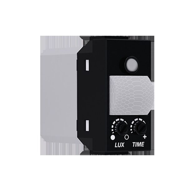 MODYS ΑΝΙΧΝΕΥΤΗΣ ΚΙΝΗΣΗΣ PIR ΜΑΥΡΟΣ ΜΑΤ 1P 5(1)A 230VAC IP20