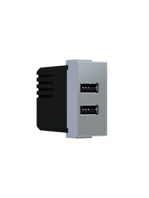 MODYS ΠΡΙΖΑ ΤΡΟΦΟΔΟΣΙΑΣ USB  2XUSB A+C ΑΣΗΜΙ 5VDC 3A IP20