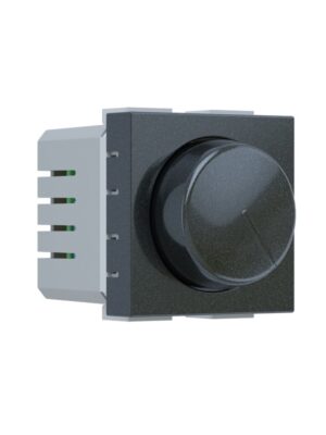 MODYS ΠΕΡΙΣΤΡΟΦΙΚΟ ΑΛΕΡΕΤΟΥΡ DIMMER LED 7-110W 2M 250VAC IP20 ΑΝΘΡΑΚΙ