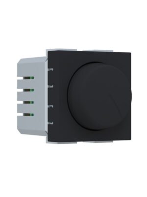 MODYS ΠΕΡΙΣΤΡΟΦΙΚΟ ΑΛΕΡΕΤΟΥΡ DIMMER LED 7-110W 2M 250VAC IP20 ΜΑΥΡΟ ΜΑΤ