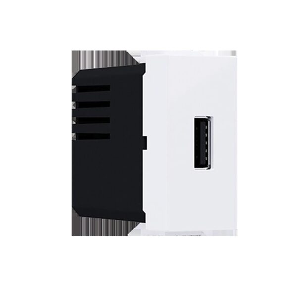 MODYS ΠΡΙΖΑ ΤΡΟΦΟΔΟΣΙΑΣ ΛΕΥΚΗ USB ΦΟΡΤΙΣΤΗΣ 1XUSB 5VDC 1.2A IP20