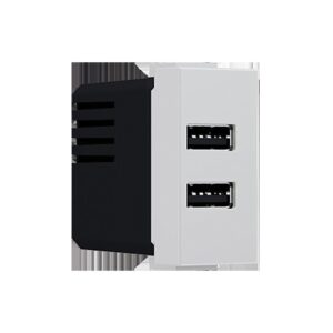 MODYS ΠΡΙΖΑ ΤΡΟΦΟΔΟΣΙΑΣ ΙΒΟΥΑΡ USB ΦΟΡΤΙΣΤΗΣ 2XUSB 5VDC 2X1.2A IP20