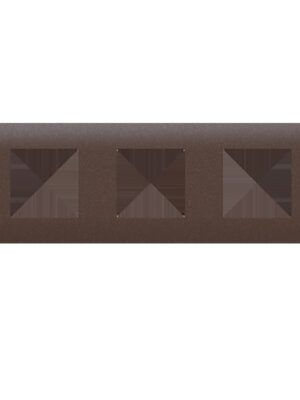 MODYS ΠΛΑΙΣΙΟ 3X ΣΚΟΥΡΟ ΚΑΦΕ