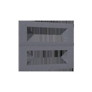 MODYS ΠΛΑΙΣΙΟ 2X7 ΣΤΟΙΧΕΙΩΝ ΓΚΡΙ ΣΑΓΡΕ