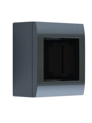 ΚΟΥΤΙ ΕΠΙΤΟΙΧΟ 2 ΣΤΟΙΧΕΙΩΝ ΑΝΘΡΑΚΙ IP20