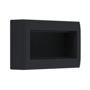 ΚΟΥΤΙ ΕΠΙΤΟΙΧΟ 4 ΣΤΟΙΧΕΙΩΝ ΜΑΥΡΟ ΜΑΤ IP20