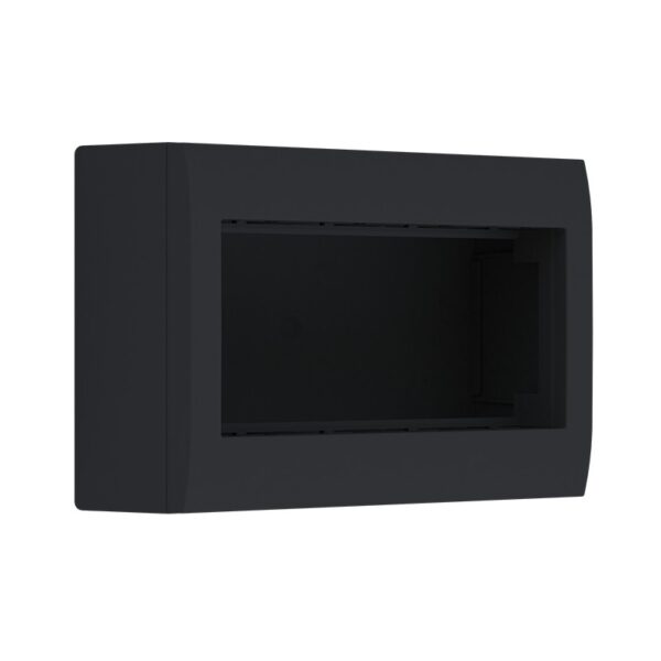 ΚΟΥΤΙ ΕΠΙΤΟΙΧΟ 4 ΣΤΟΙΧΕΙΩΝ ΜΑΥΡΟ ΜΑΤ IP20