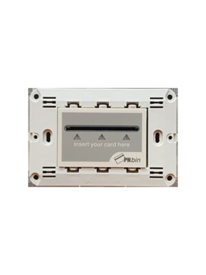 MODYS ΚΑΡΤΟΔΙΑΚΟΠΤΗΣ RFID & ΒΑΣΗ ΣΤΗΡΙΞΗΣ ΜΕ ΒΙΔΕΣ 3 ΣΤΟΙΧΕΙΩΝ ΑΠΑΛΟ ΓΚΡΙ 24VDC IP20