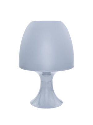 NETTO ΦΩΤΙΣΤΙΚΟ  ΕΠΙΤΡΑΠΕΖΙΟ ΑΝΟΙΧΤΟ ΓΚΡΙ ΠΛΑΣΤΙΚΟ ΣΥΜΒΑΤΙΚΟ 1ΧΕ14 IP20 Φ160Χ255mm