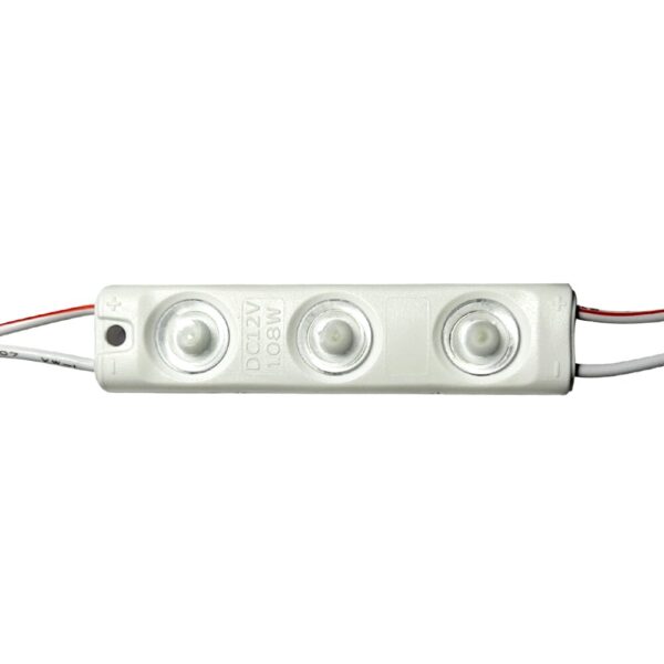 LED MODULE 12V PC 1,08W 4000K 180LM/M 50.000HRS IP66 Ra70 5YRS, 3pcs