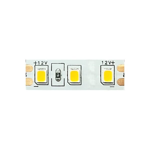 ΛΩΡΙΔΑ LED SMD 12V DC 5M 9.6W/M 3000K 1080LM/M IP65 NANO Ra80 8mm
