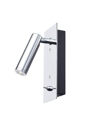 ΕΠΙΤΟΙΧΟ Φ/Σ LED 3W 4000K ΧΩΝΕΥΤΟ ΜΕΤΑΛΛΙΚΟ ΧΡΩΜΙΟ INYOKA