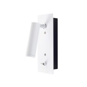 NETTO ΦΩΤΙΣΤΙΚΟ EΠITOIXO ΛΕΥΚΟ ΜΕΤΑΛΛΙΚΟ LED 3W 3000K 210Lm IP20 75Χ175mm