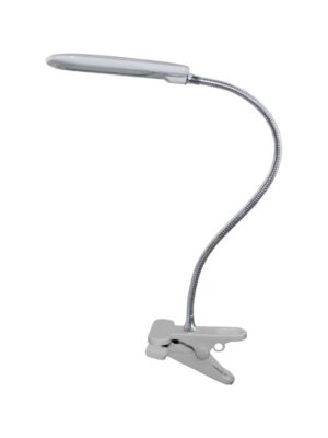 LED ΓΡΑΦΕΙΟΥ 5W ΓΚΡΙ 4000K+ΣΠΙΡΑΛ+ΚΛΙΠ 230V 7,5X11,5XH43,5CM BAZ2