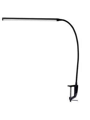 LED ΓΡΑΦΕΙΟΥ 5W 4000Κ ΑΦΗΣ ΜΑΥΡΟ+ΣΠΙΡΑΛ+ΣΦΙΓΚΤΗΡ 230VΗ85,5CM DELGADO