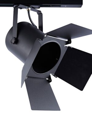 ΣΠΟΤ ΦΩΤΙΣΤΙΚΟ ΡΑΓΑΣ ΜΟΝΟΦΑΣΙΚΟ ΑΣΤΑΛΙ ΜΑΥΡΟ ΜΕ ΒΡΑΧΙΟΝΑ ΣΥΜΒΑΤΙΚΟ 1xΕ27 PAR30 IP20 305x185x305mm