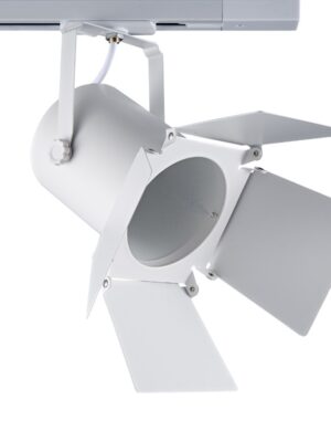 ΣΠΟΤ ΦΩΤΙΣΤΙΚΟ ΡΑΓΑΣ ΜΟΝΟΦΑΣΙΚΟ ΑΣΤΑΛΙ ΛΕΥΚΟ ΜΕ ΒΡΑΧΙΟΝΑ ΣΥΜΒΑΤΙΚΟ 1xΕ27 PAR30 IP20 305x185x305mm