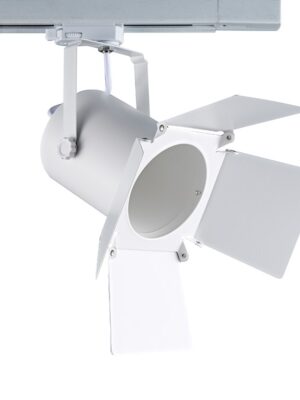 ΣΠΟΤ ΦΩΤΙΣΤΙΚΟ ΡΑΓΑΣ ΤΡΙΦΑΣΙΚΟ ΑΣΤΑΛΙ ΛΕΥΚΟ ΜΕ ΒΡΑΧΙΟΝΑ ΣΥΜΒΑΤΙΚΟ 1xΕ27 PAR30 IP20 305x185x305mm