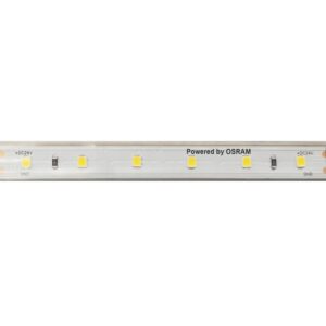 LED SMD STRIP 24V DC 12W/M 3000K 1250LM/M IP66 12MM Ra80 OSRAM 2835 60LEDS/M 3SDCM 5M REEL 5YRS