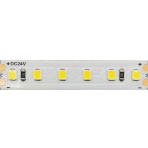 LED SMD STRIP 24V DC 22W/M 3000K 2360LM/M IP20 10MM Ra80 OSRAM 2835 120LEDS/M 3SDCM 5M REEL 5YRS