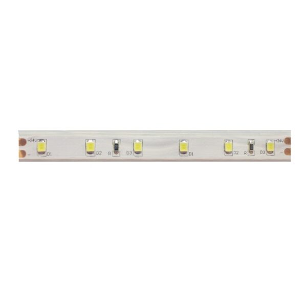 LED STRIP 5M 6W/M 24V DC IP65 ΜΠΛΕ